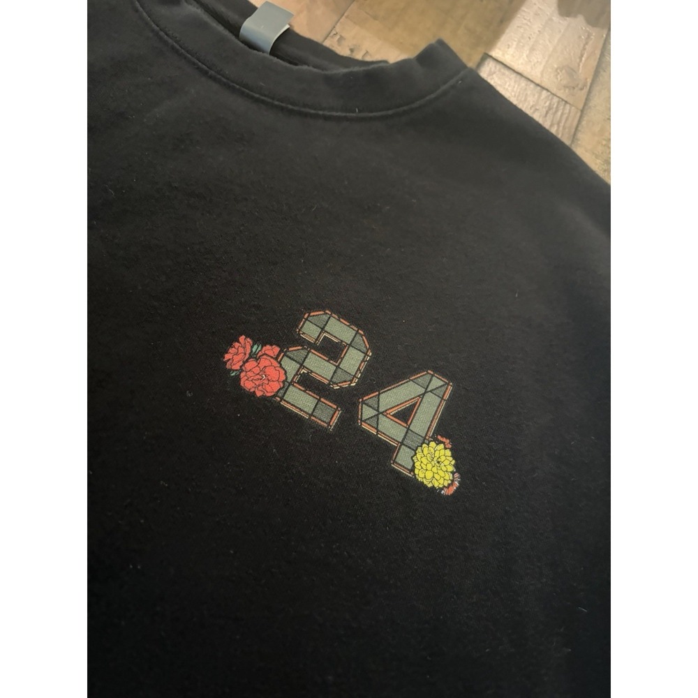 Willie Mays #24 Crewneck Sweatshirt XL Black Oracle Park San Francisco Giants - Picture 4 of 7
